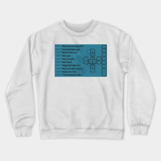 Celtic Spread from tarotbywhacky Crewneck Sweatshirt